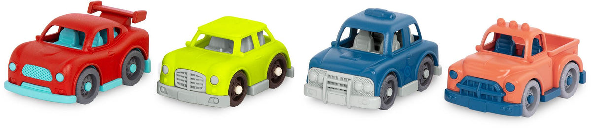 Mini Riders 1 (Set of 4) Miniature Toy Vehicles