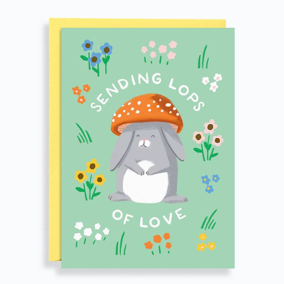 Lops Of Love Easter Card