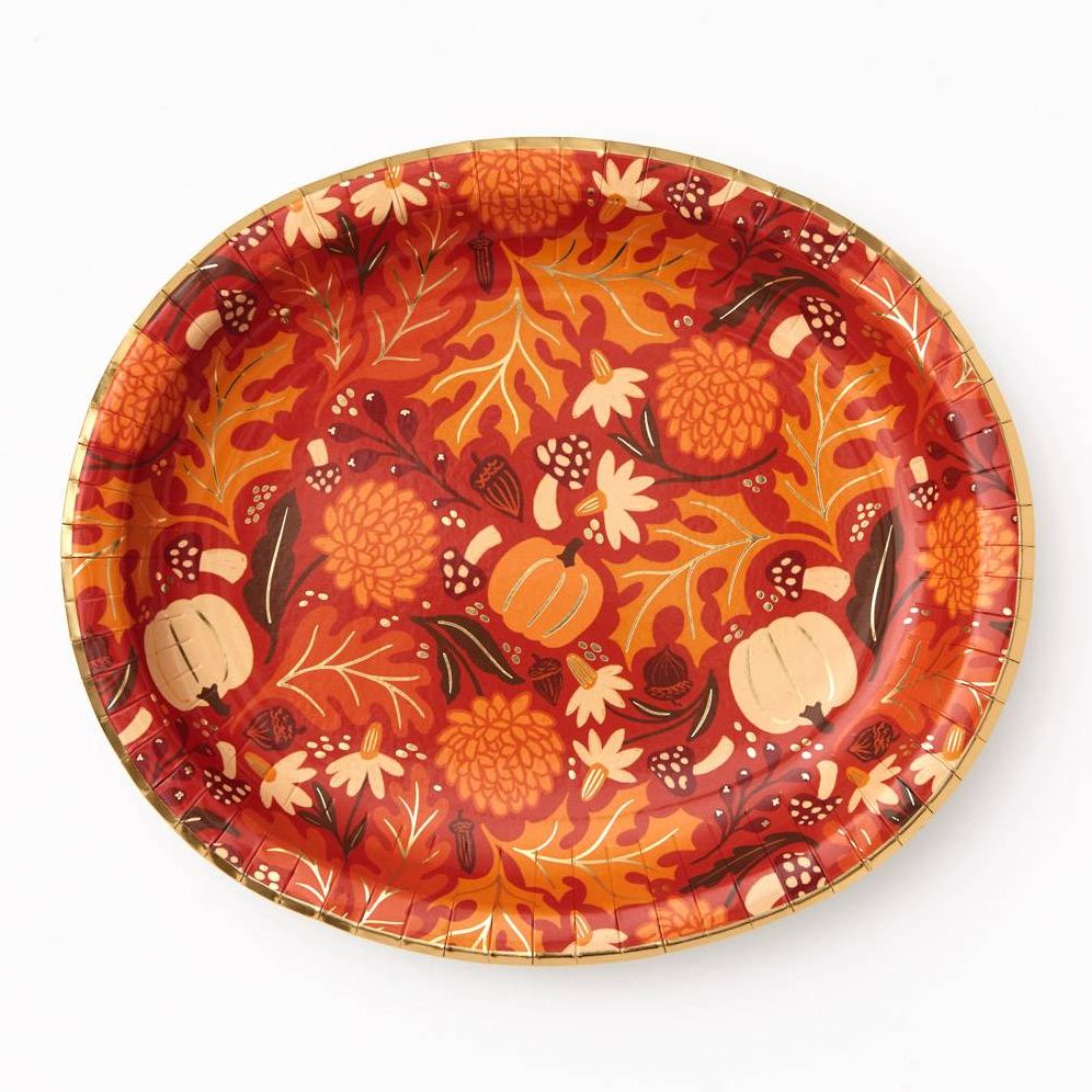 Harvest Medley Oval Plates