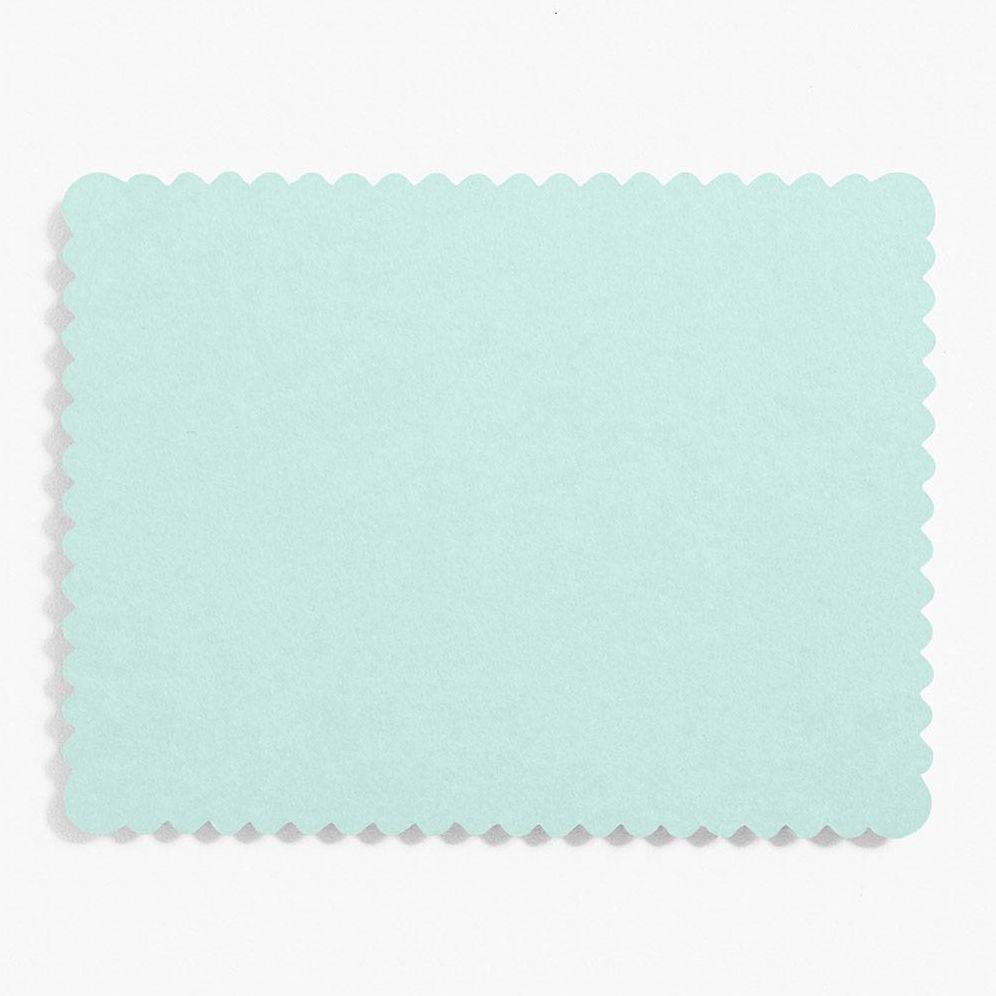 Pool A2 Scallop Note Cards