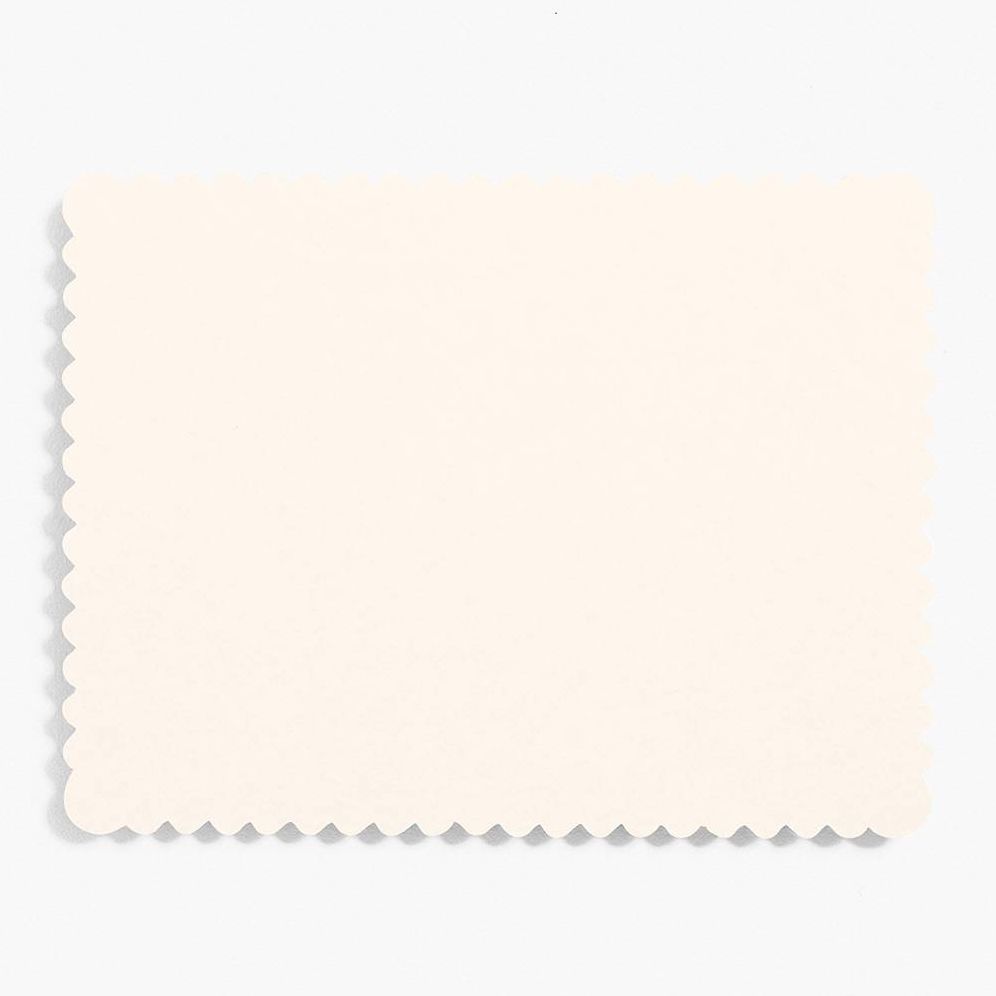 Superfine Soft White A2 Scallop Note Cards
