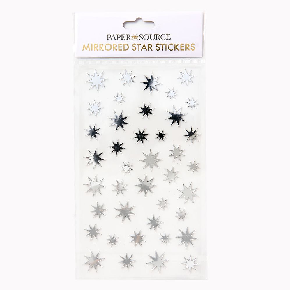 Mirrored Star Sticker Sheet