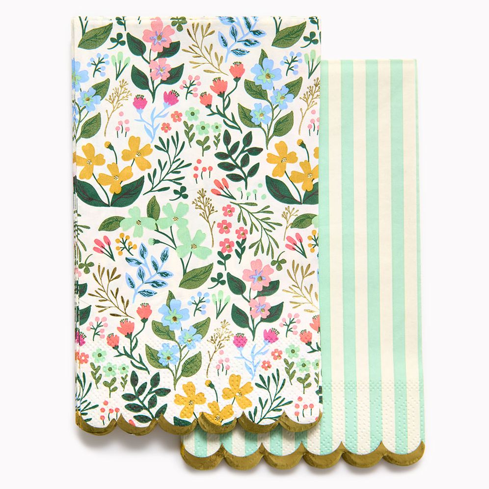 Primrose Scallop Guest Napkin S/20