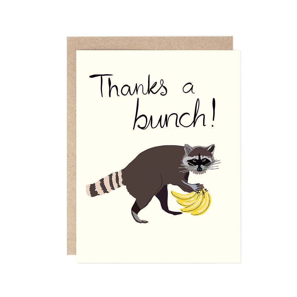 Thanks a Bunch Greeting Card