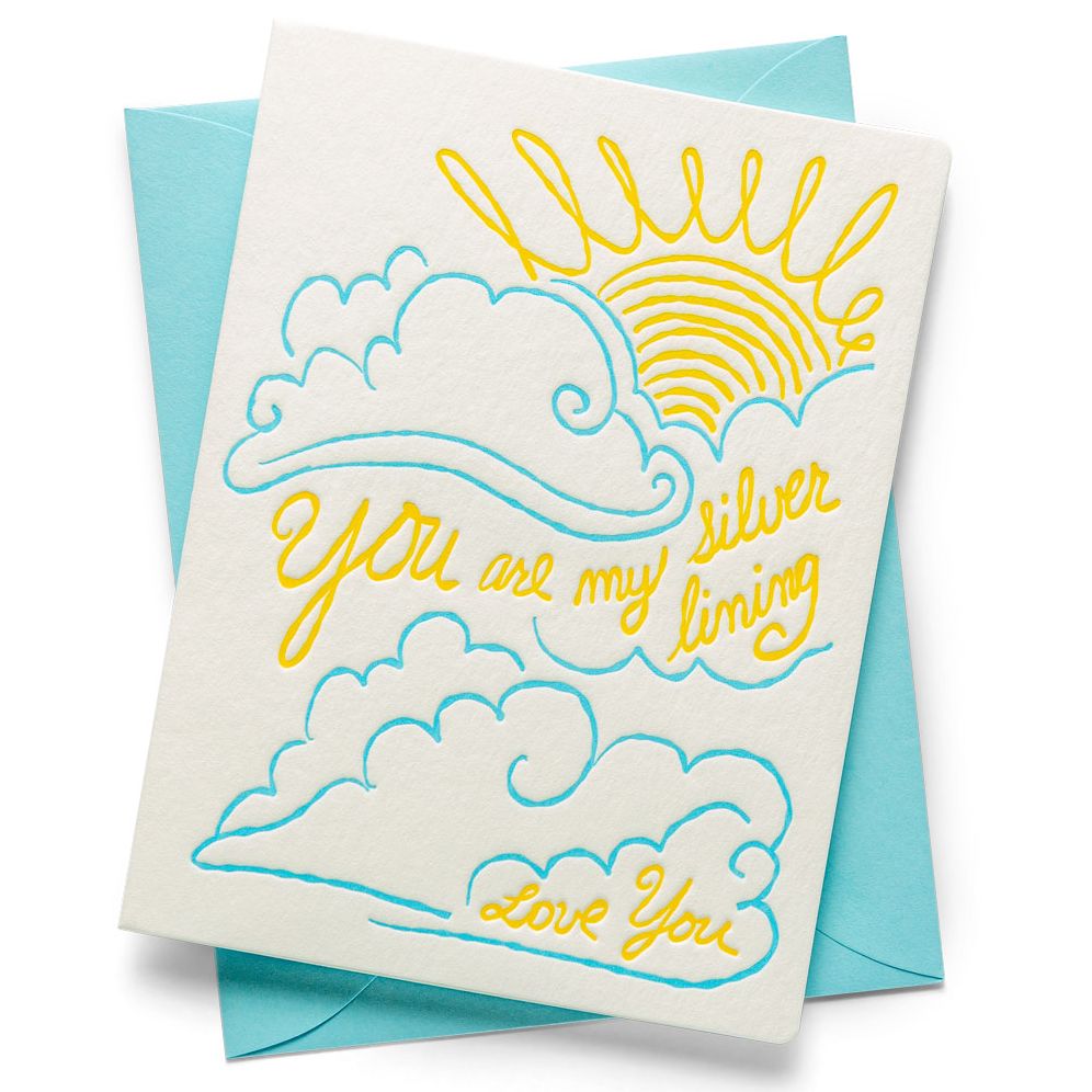 Silver Lining Love Card