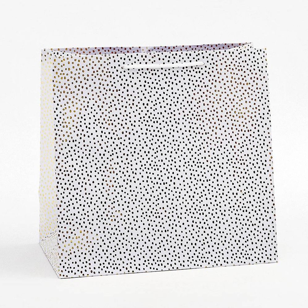 Gold Foil Flurry Large Gift Bag