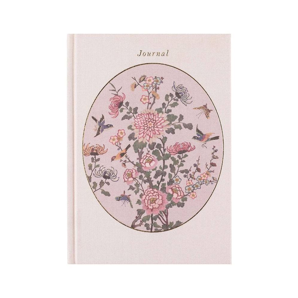 Chinoiserie Bookcloth Wrapped Dual Purpose Journal