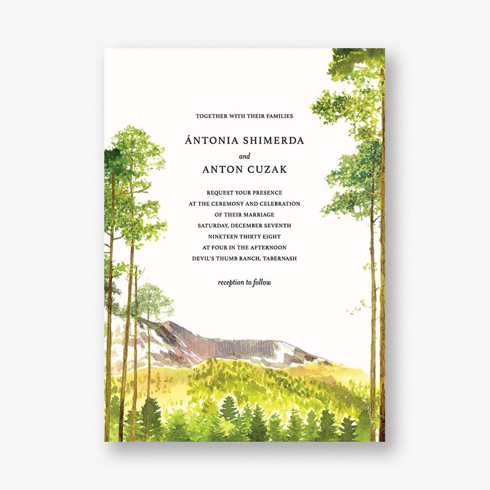 Helena Wedding Invitation