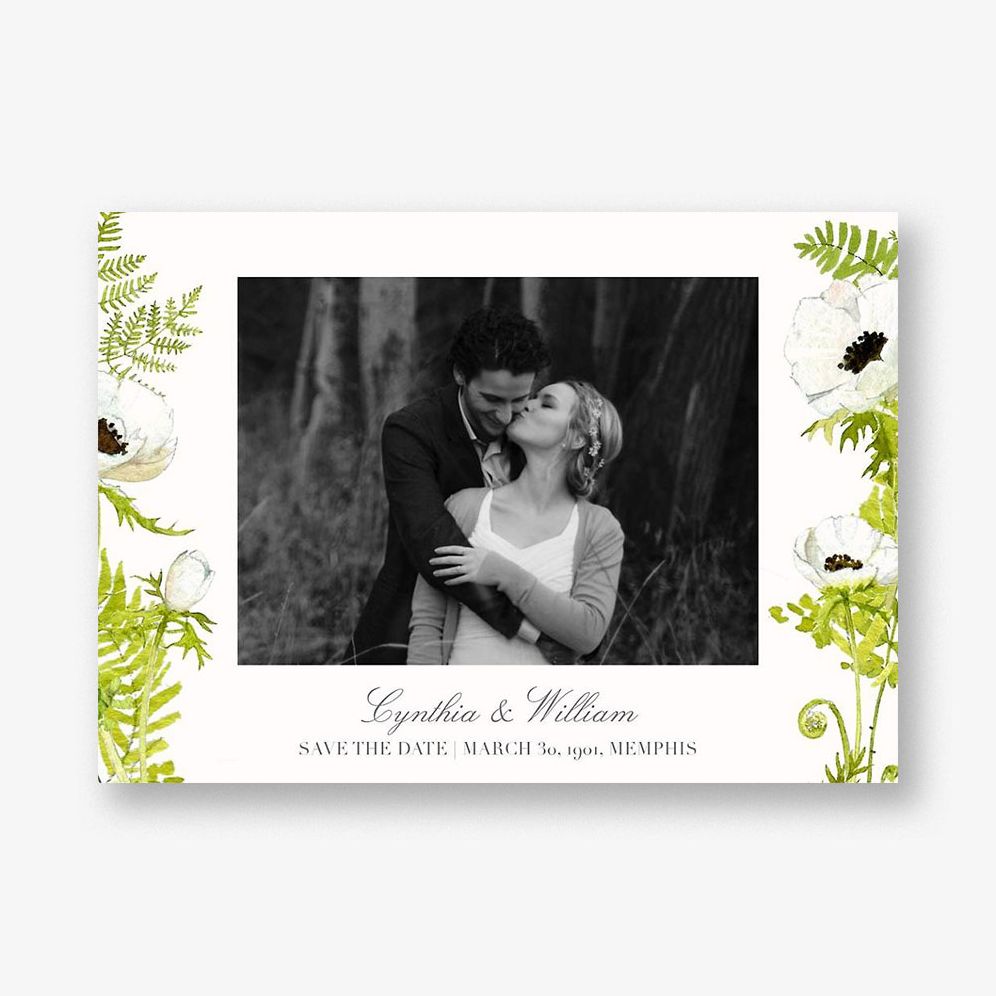 Naiad Photo Save the Date Card