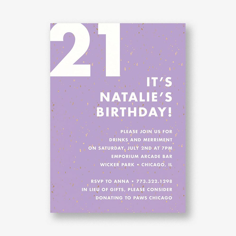Colorful Party Invitation