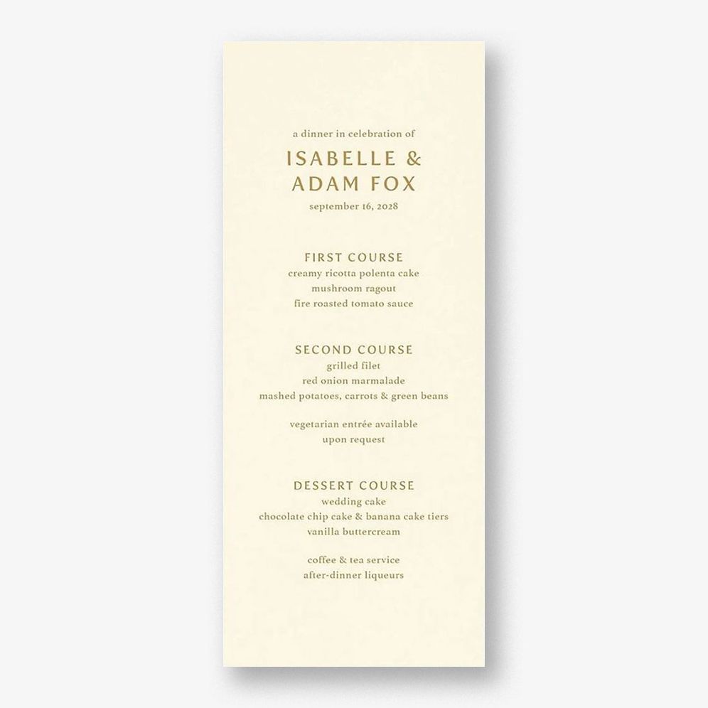Anemone Sage Menu
