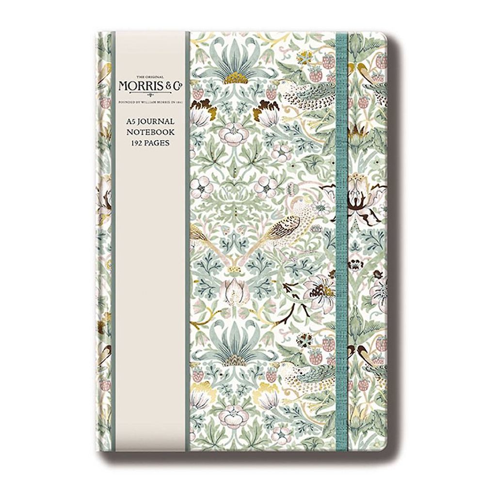 Morris & Co. Strawberry Thief Journal