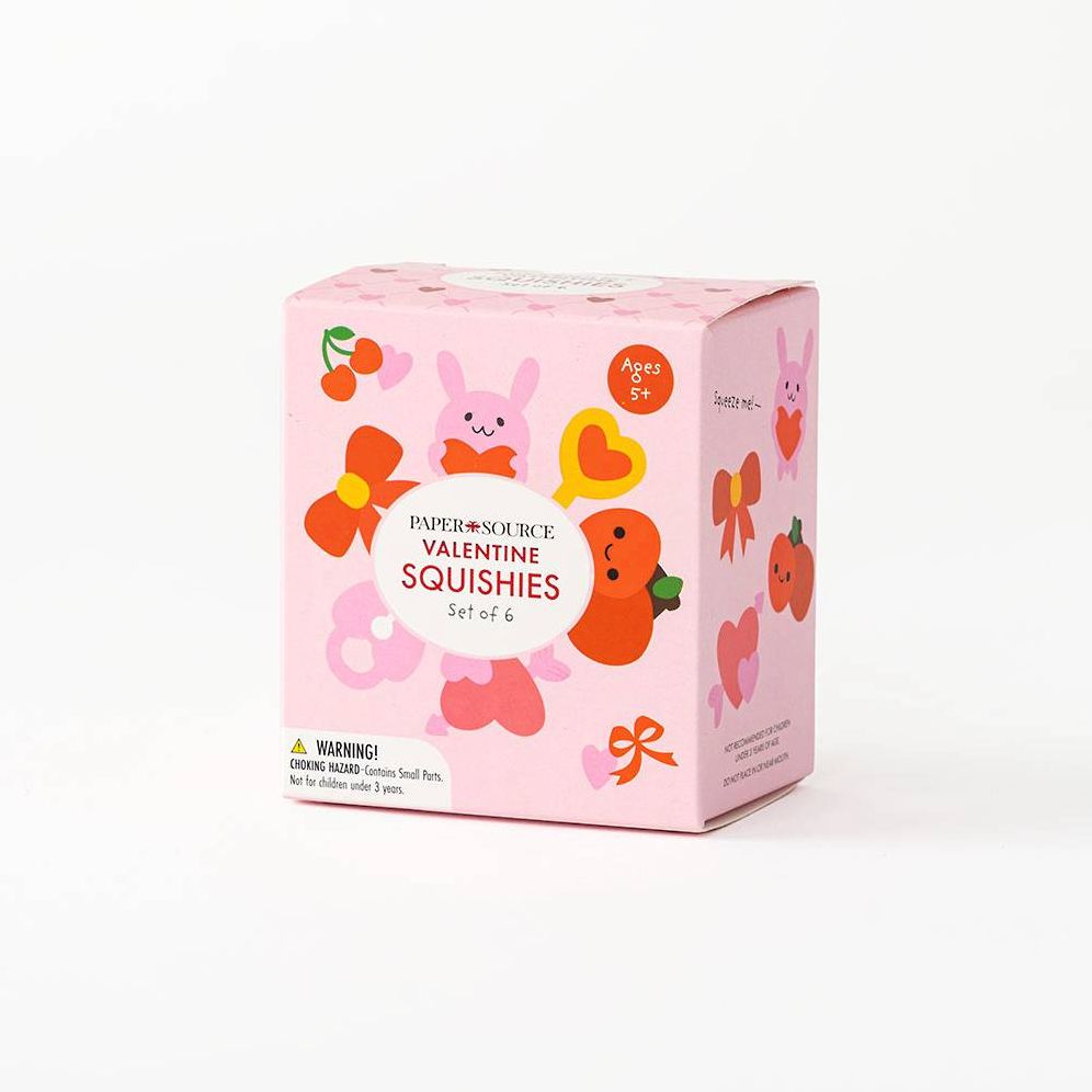 Valentines Squishies, Set of 6
