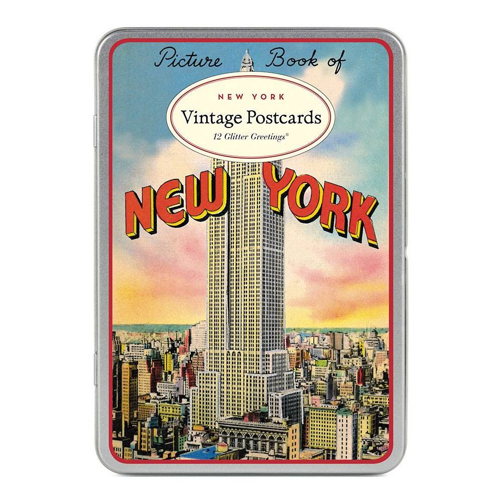 Glitter Greetings Vintage New York Postcards