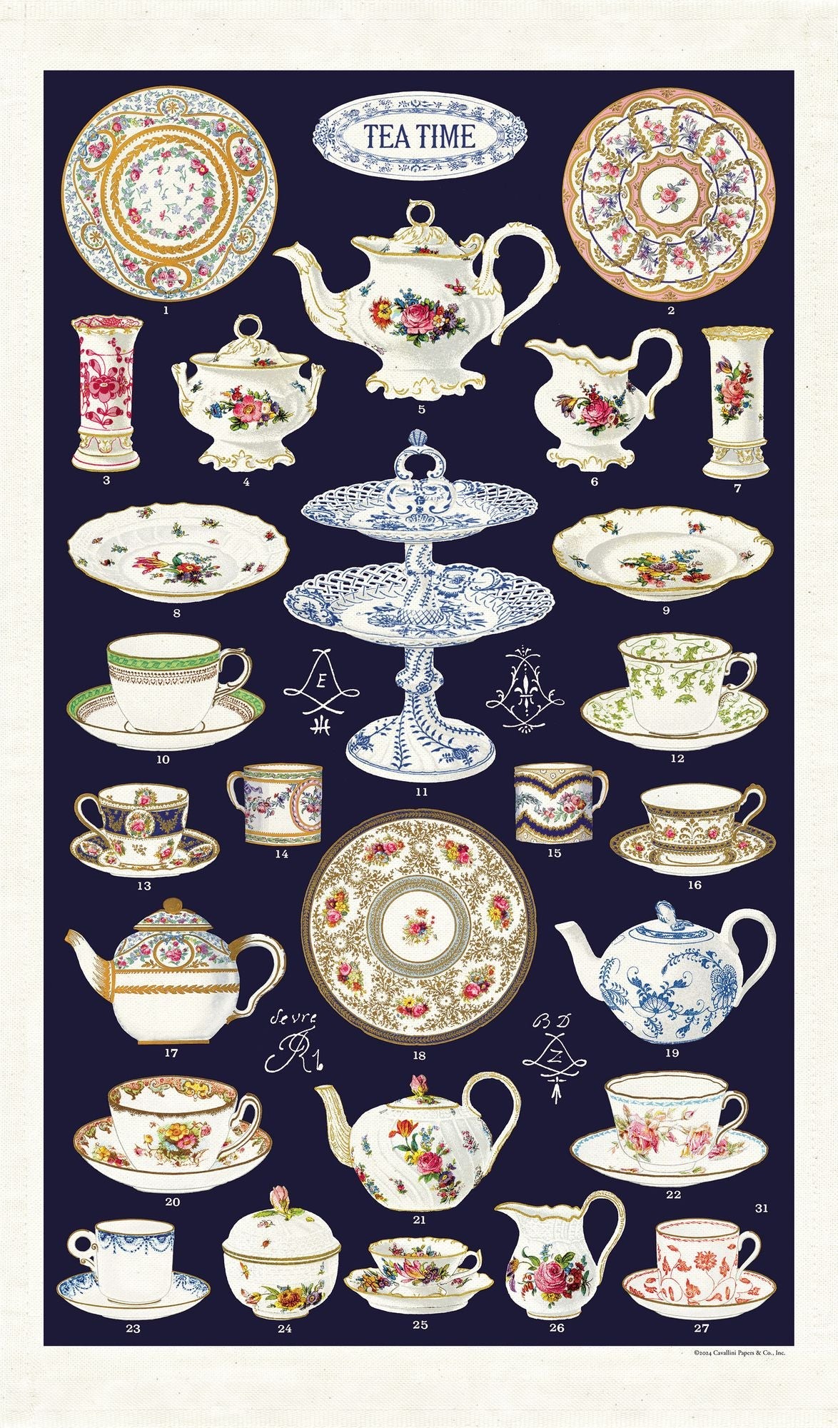 Tea Time Tea Towel