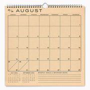 2026-2027 Paper Source Grid 17 Month Calendar