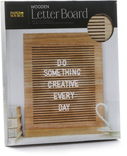 Wooden Letter Board