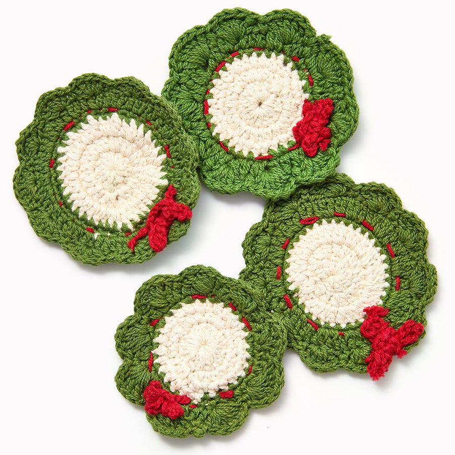 Wreath Coasters
