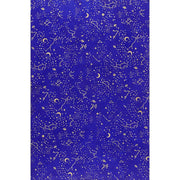 Gold Constellations on Cobalt Handmade Paper