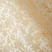 White Batik Floral Handmade Paper