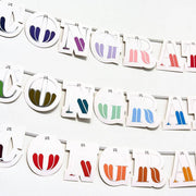 Colorful Congrats Tassel Banner