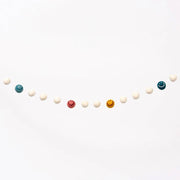 Happy Face Felt Garland