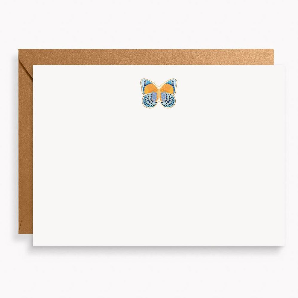 Butterfly Icon Stationery Set