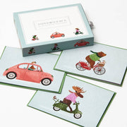 Christmas Crusing Critters Stationery Set