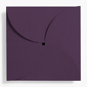 5.25" Square Aubergine Petal Envelopes