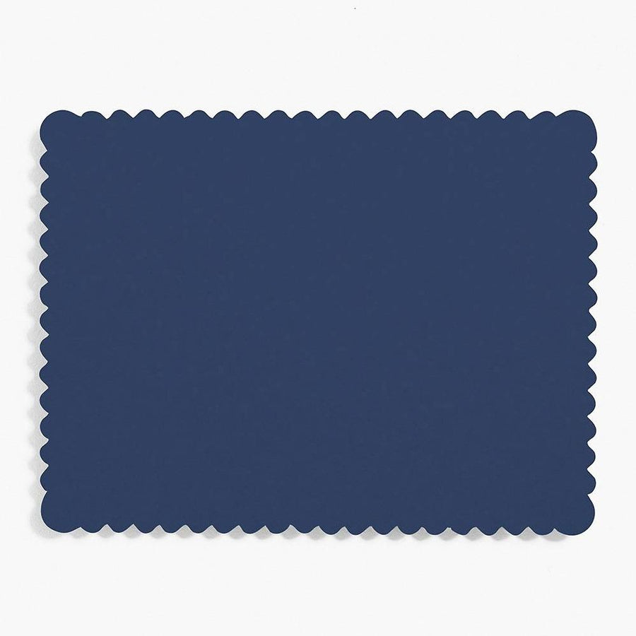 Night A2 Scallop Note Cards