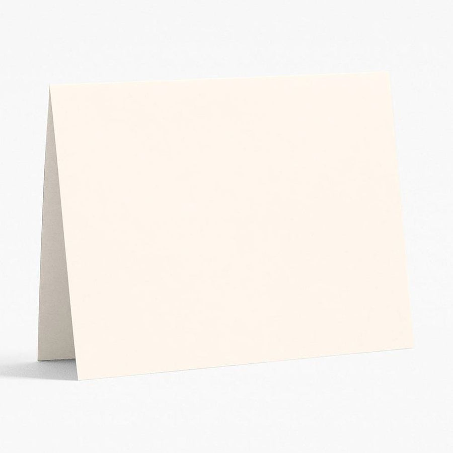 5.5" Square Superfine Soft White Folded Cards