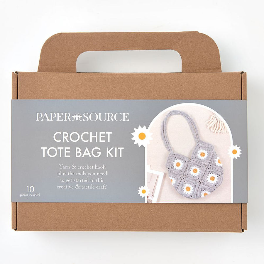 Daisy Crochet Tote Bag Kit