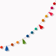 Colorful Tassel Pom Garland