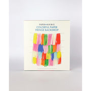 Fringe Colorful Backdrop