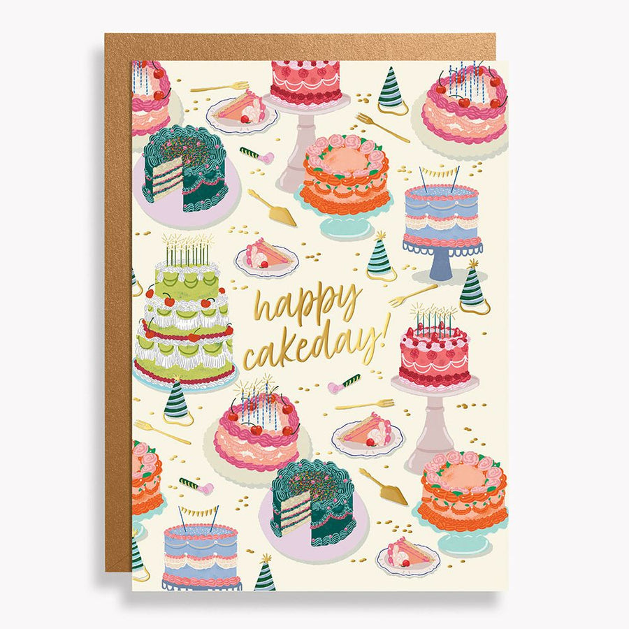 Happy Cakeday Birthday Card