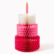 Honeycomb Birthday Cake