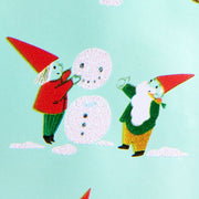 Holiday Gnomes Glitter Wrapping Paper
