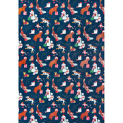 Festive Dogs Stone Wrapping Paper