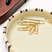 Choc Stripe Paper Wasp Stacked Organization Trays