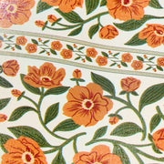 Tapestry Floral Textured Roll Wrap