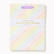 Rainbow Stripe Medium Set of Gift Bags