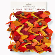 Autumn Leaves Felt Garland