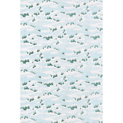 Snowhill Trees Pearlized Art Wrapping Paper