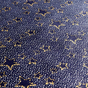 Silver Dot and Star Handmade Paper