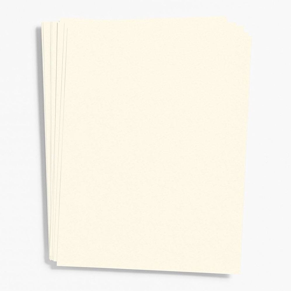 Luxe White Card Stock 27" x 19.5"