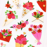 Valentine Florals Sticker Sheet