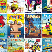 Travel Posters 1000-Piece Jigsaw Puzzle