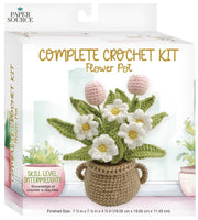 Flower Pot Crochet Kit