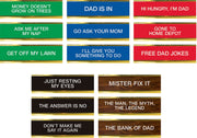 Dad Daily Desk Plaque