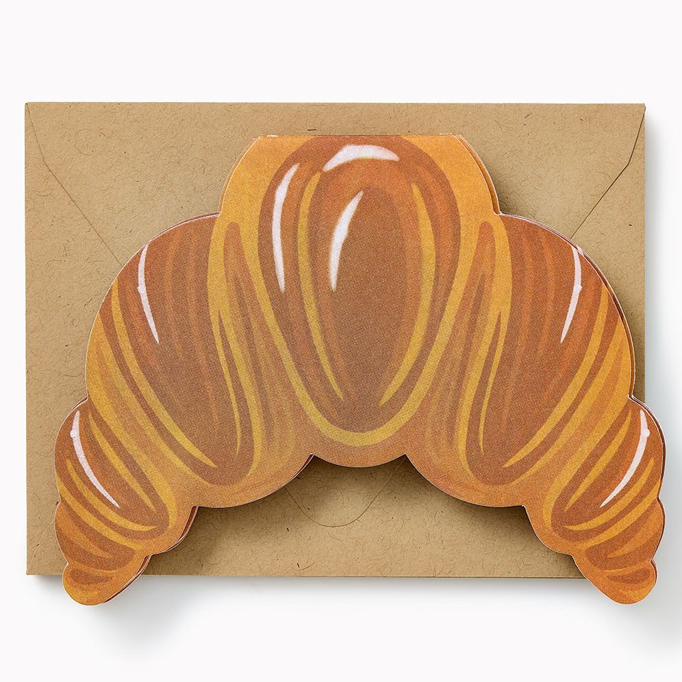 Diecut Croissant A2 Stationery Set